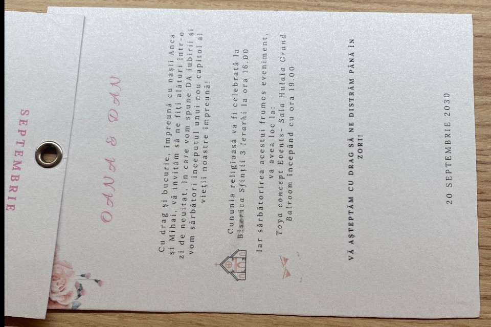 Papier de Reve SRL invitatii-tiparire bucuresti