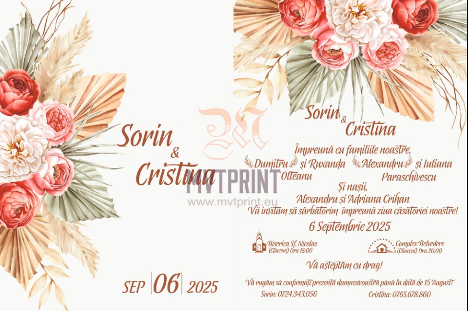 mvtprint digital s.r.l. invitatii-tiparire bucuresti
