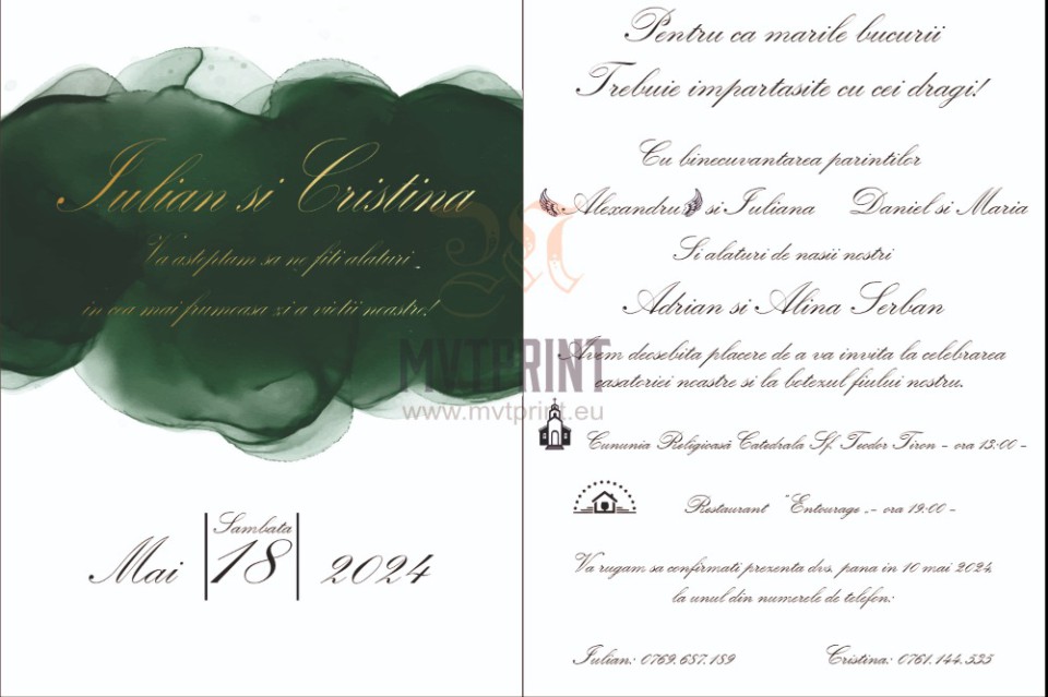 mvtprint digital s.r.l. invitatii-tiparire bucuresti
